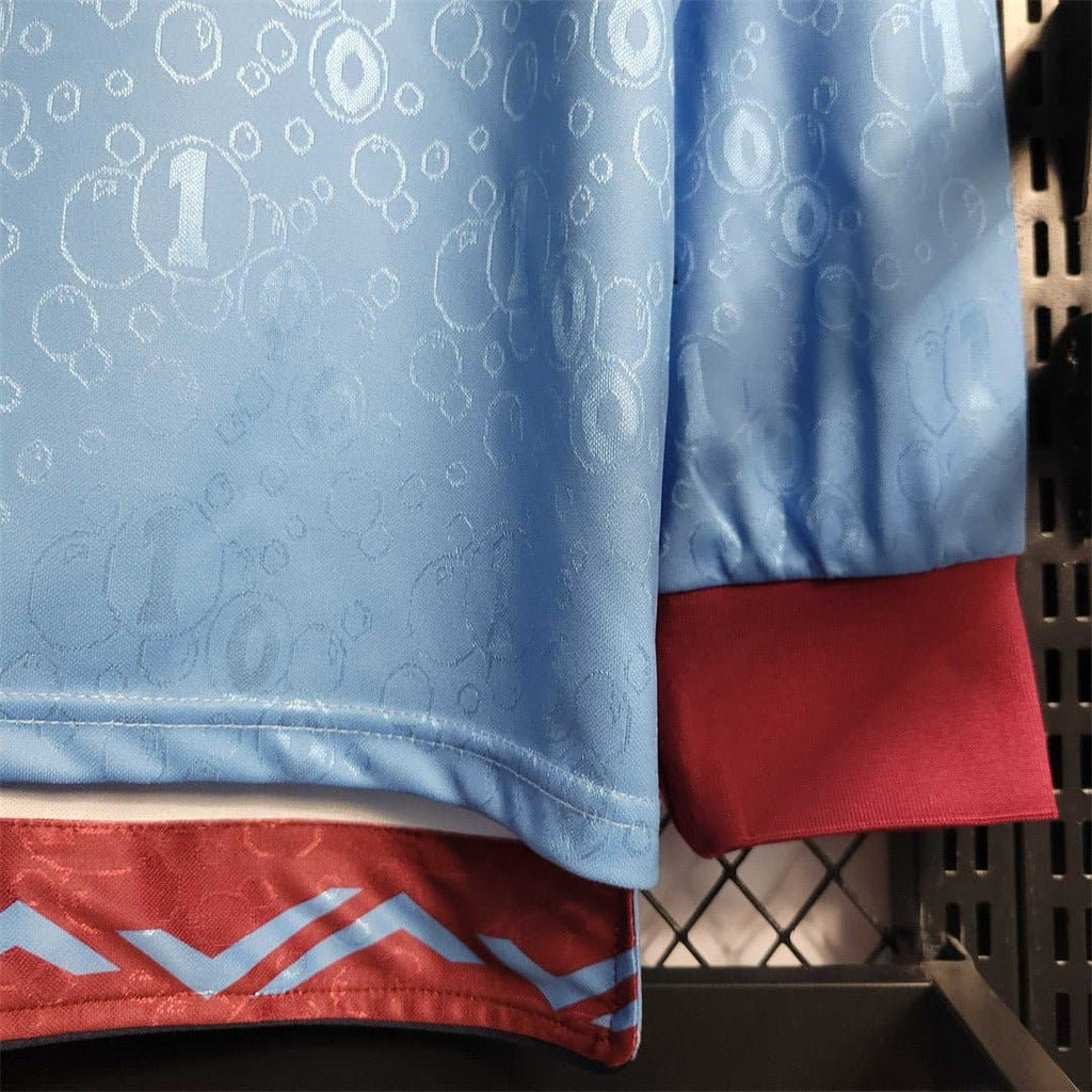 West Ham Retro Away Football Jersey