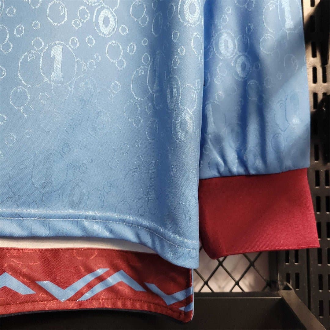 West Ham Retro Away Football Jersey